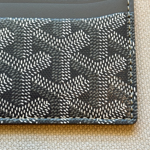 NWT🖤GOYARD🖤Goyardine Saint Sulpice Card Holder - Picture 14 of 15